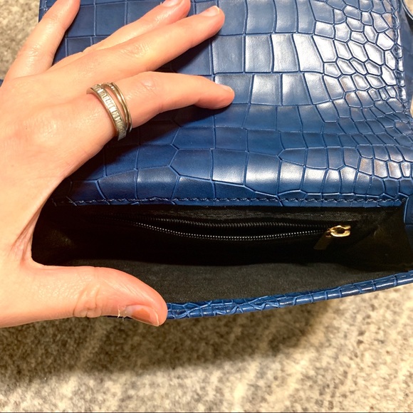 NWOT BLUE MINI BELT BAG (ONE OF A KIND) - Picture 6 of 8